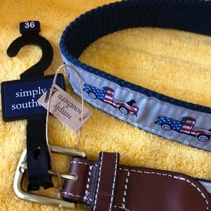 Men’s 36 waist Simply Southern Pickup Truck Belt
